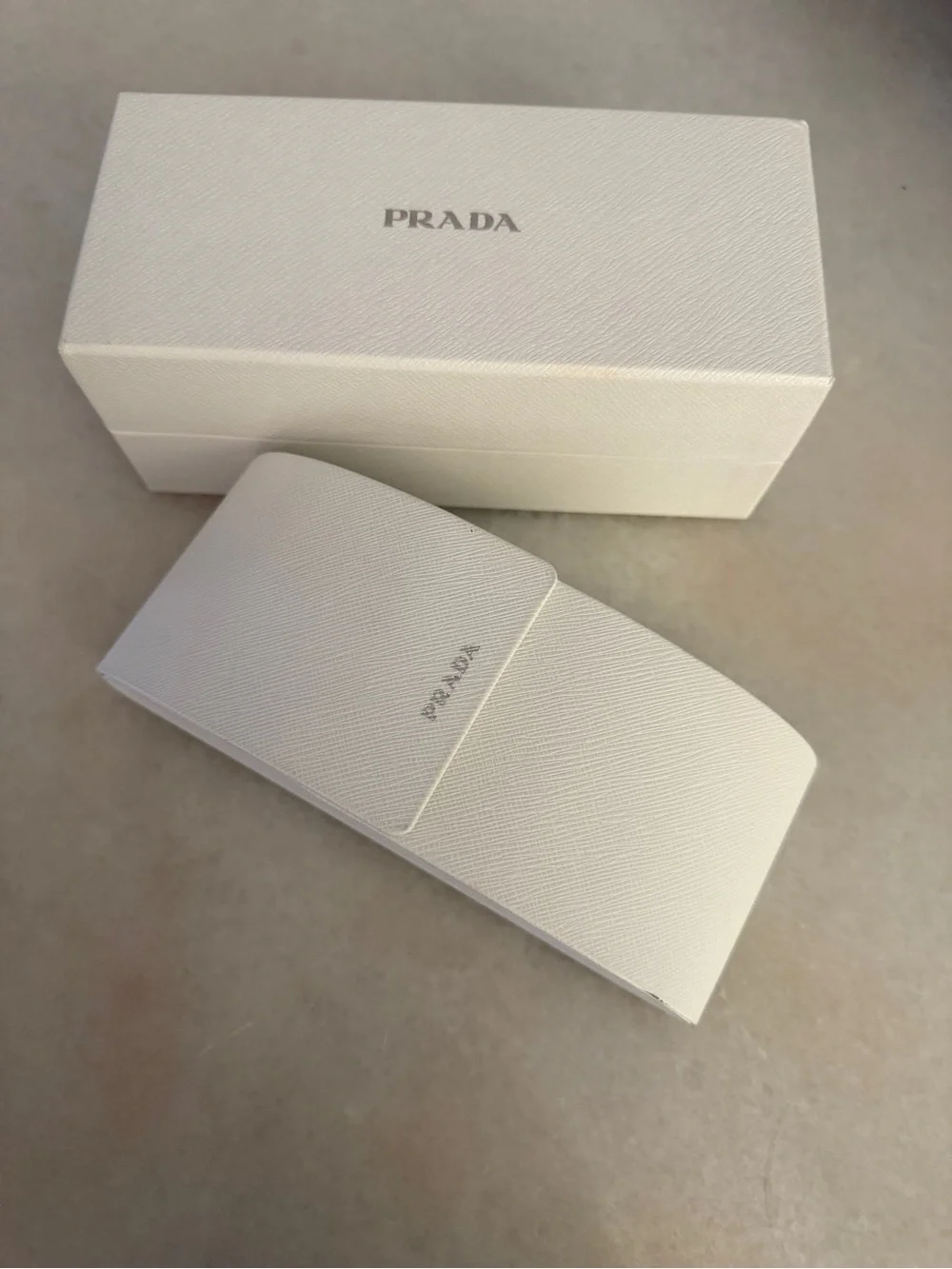 Prada oversized round